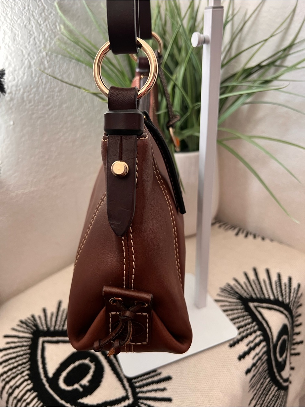 Dooney & Bourke Small East West Slouch Hobo Shoulder Bag - Picture 4 of 12